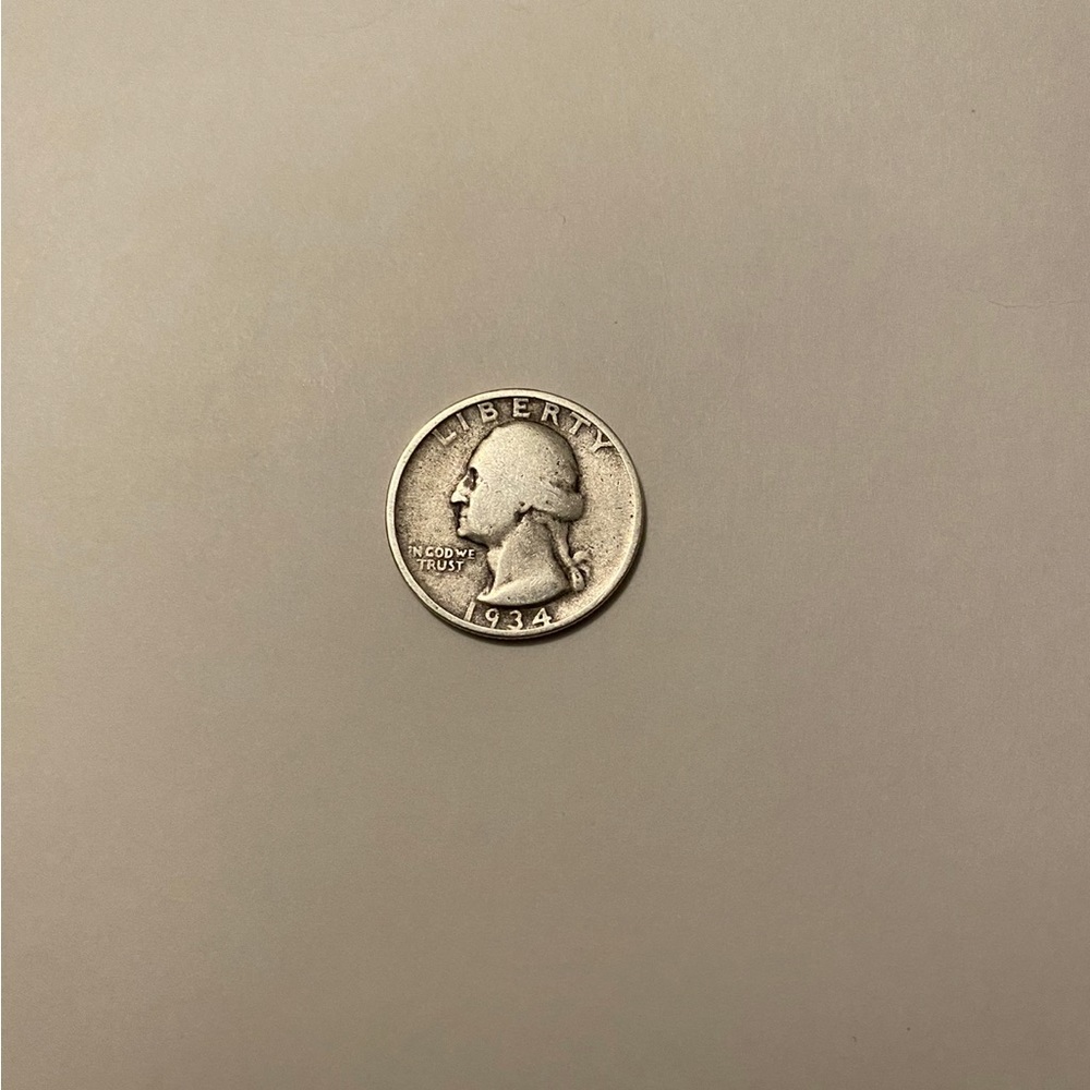 1934 Quarter